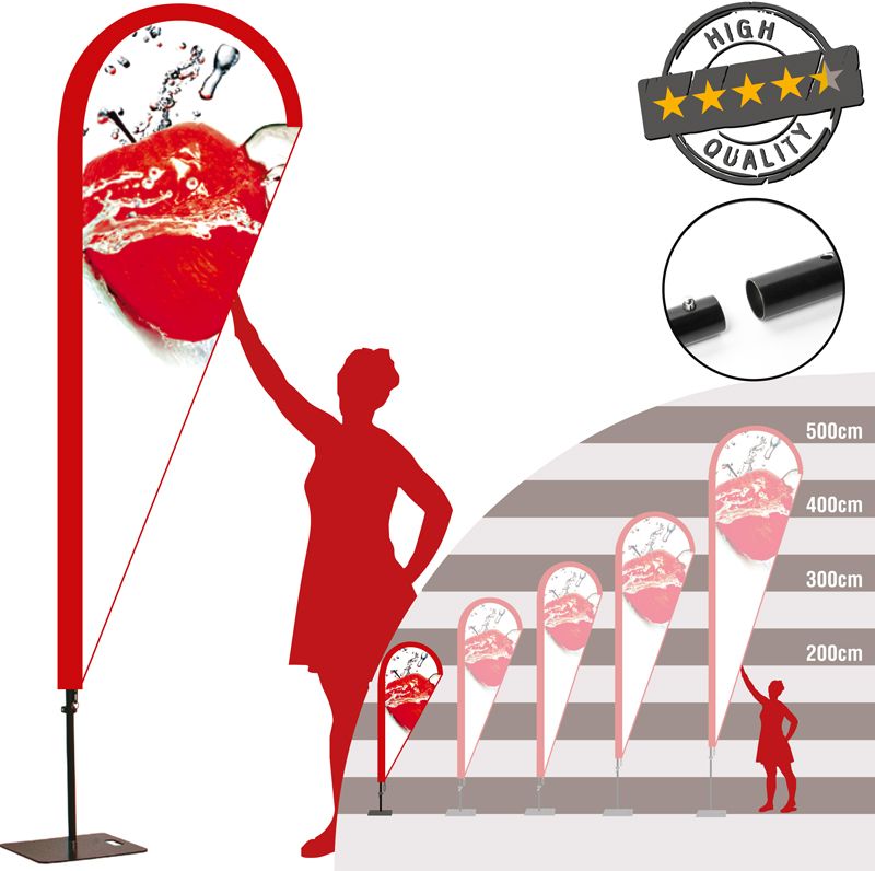 Beachflag Expert Spoon Größe S Beachflag Expert Spoon Größe S